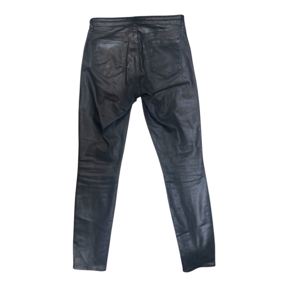 NWOT L'AGENCE Jyothi Coated Split Ankle High Rise Bodycon Skinny Jeans Size 29 - Picture 9 of 12
